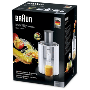 Centrifugeuse BRAUN Xl 900w Blanc Premium – J500 White thumbnail